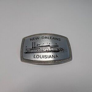 New Orleans Louisiana BB-317 Alumaline 4108 Belt Buckle
